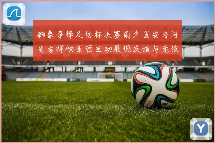 狮象争锋足协杯决赛前夕国安与河南吉祥物亲密互动展现友谊与竞技精神